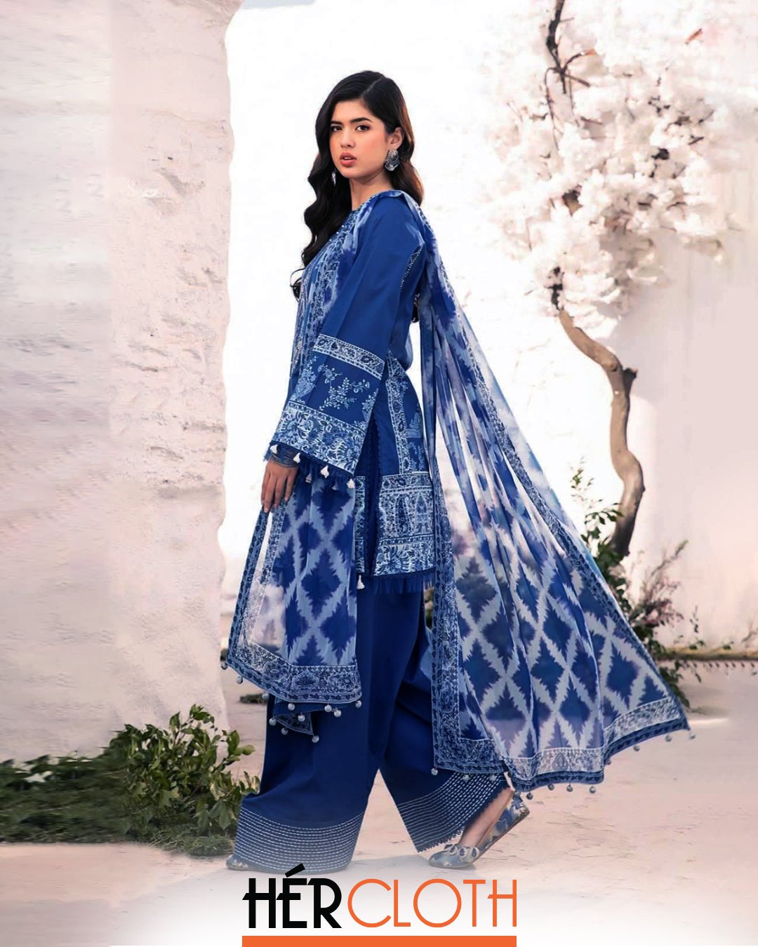 Maria.B Luxury Lawn -  Code MB0801